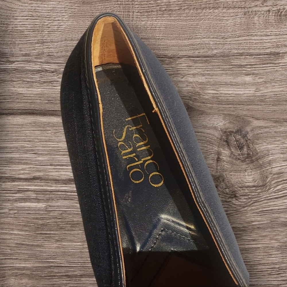 Franco Sarto Navy Loafers - Picture 9 of 9